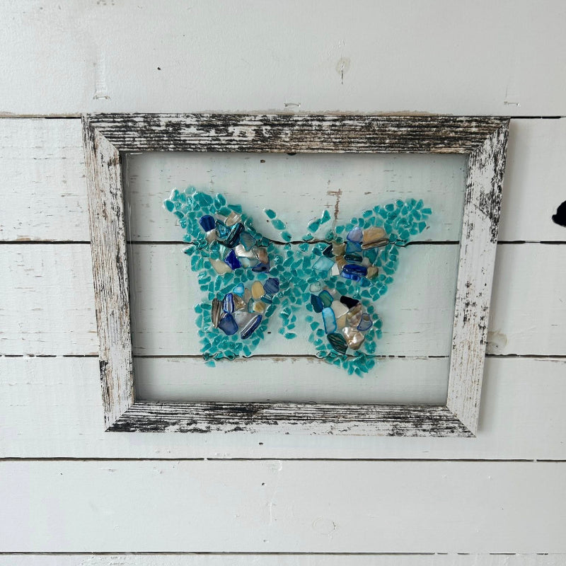 Crushed Glass Butterfly
