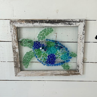 Crushed Glass Turtle