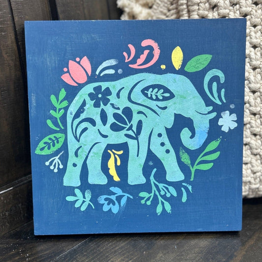 ElephantFolkArt