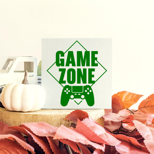 Square Sign - Game Zone - DIY0132S