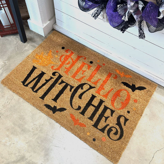 Doormat - Hello Witches - DIY0099S