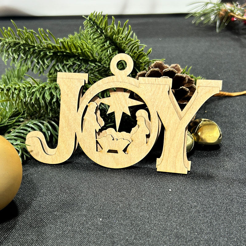 Ornament - Joy Nativity