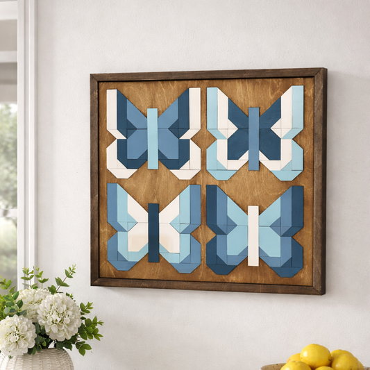 Butterly Bard Quilt- Framed Sign