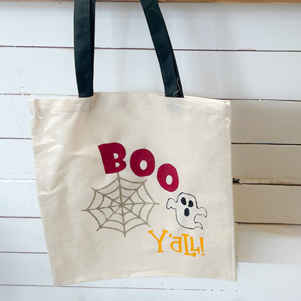 Boo Bag - Canvas Bag - DIY0119S