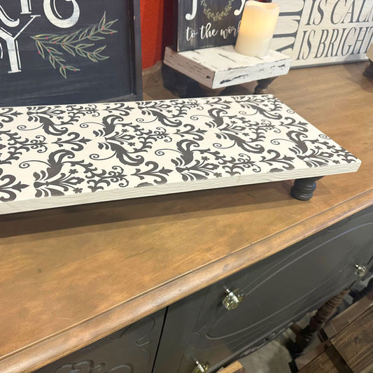 Damask - Contemporary Tray - DIY126S