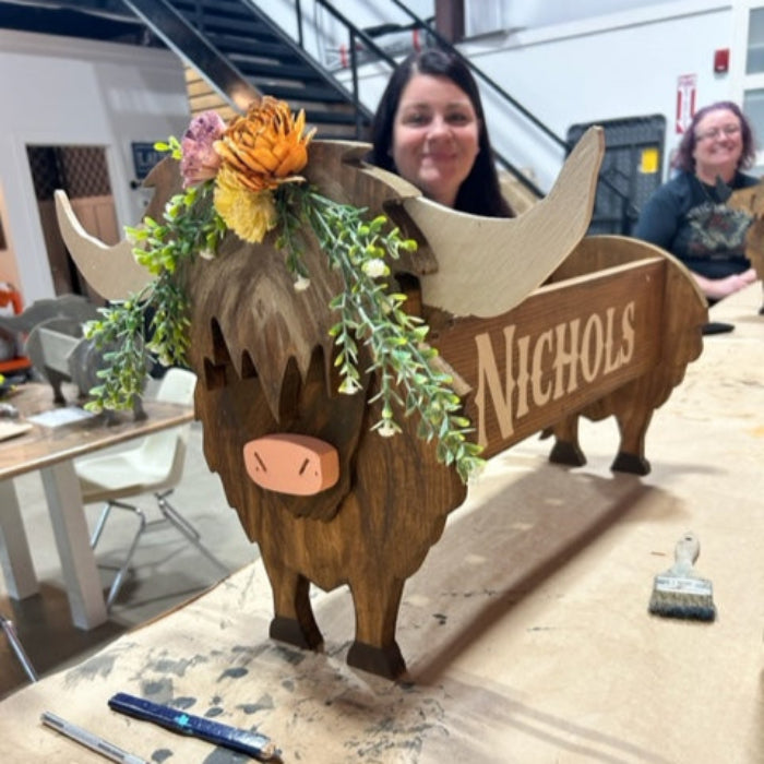 Highland Cow Flowers