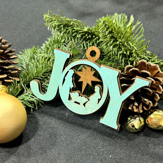 Ornament - Joy Nativity