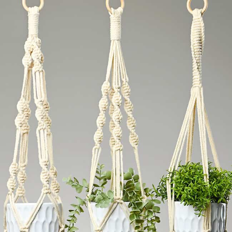 Plant Hanger - Macrame Workshop - June 13th