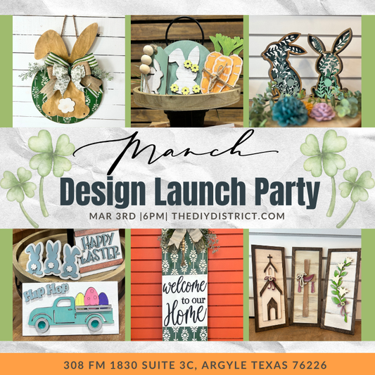 March New Design Launch Party