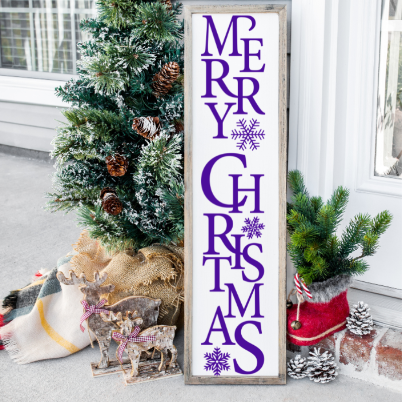 Porch Sign - Merry Christmas - DIY0209S