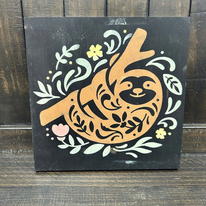 SlothFolkArt