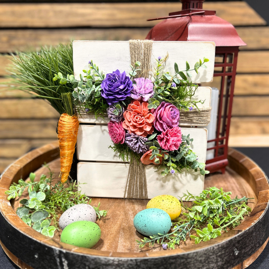 Sola Flower Plank- Spring Cross