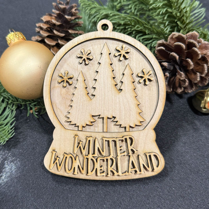 Ornament - Winter Wonderland Snowglobe
